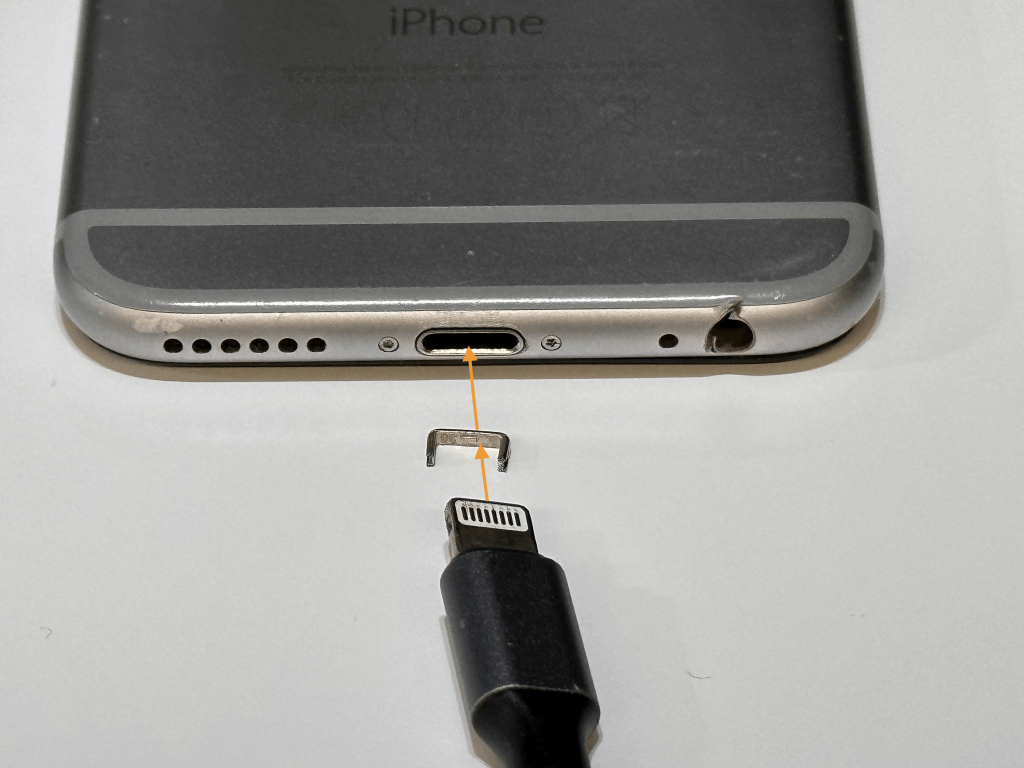 iphone charging port fix